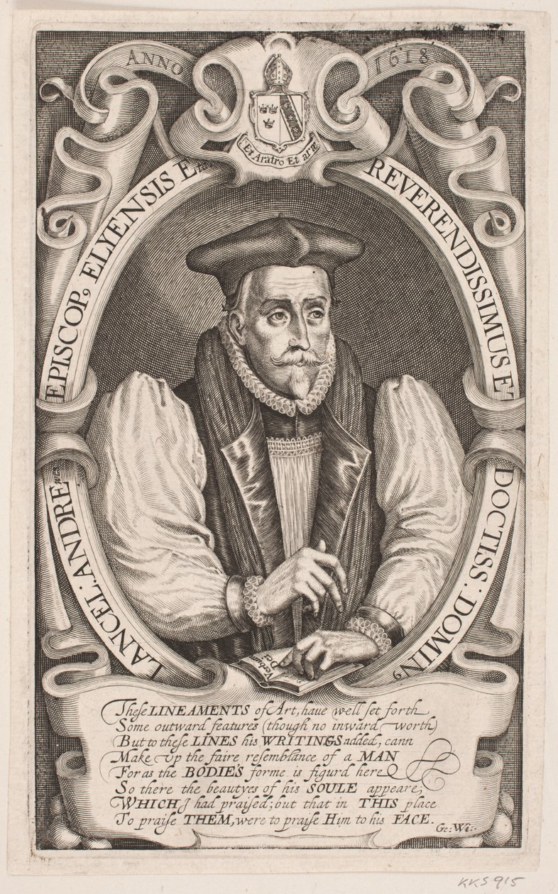 Lancelot Andrews, obispo de Winchester de Simon de Pas