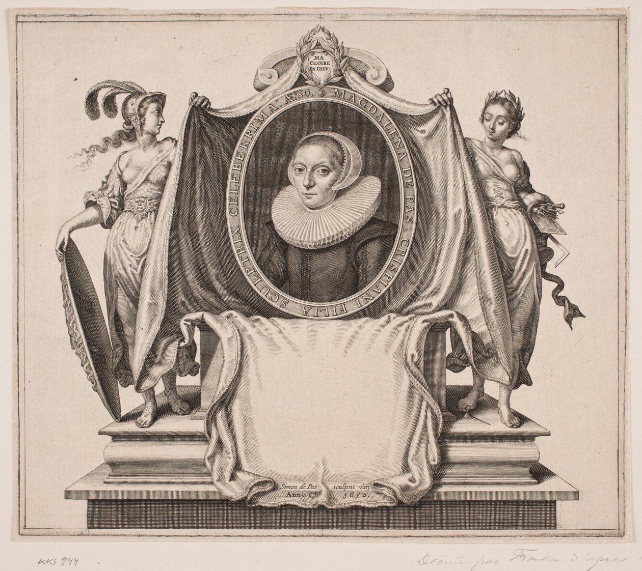 Magdalena van de Passe de Simon de Pas