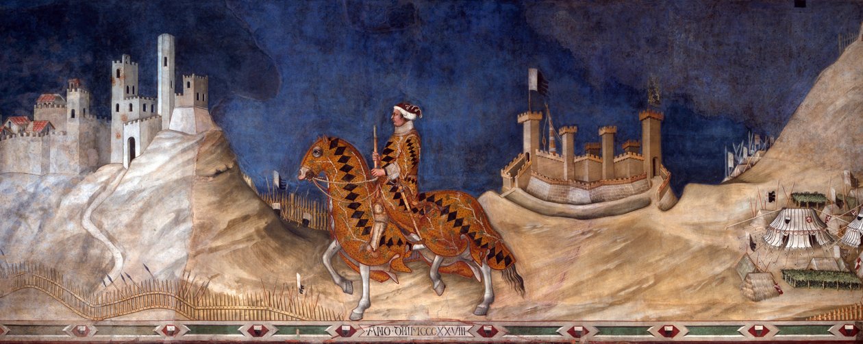 Guidoriccio da Fogliano de Simone Martini