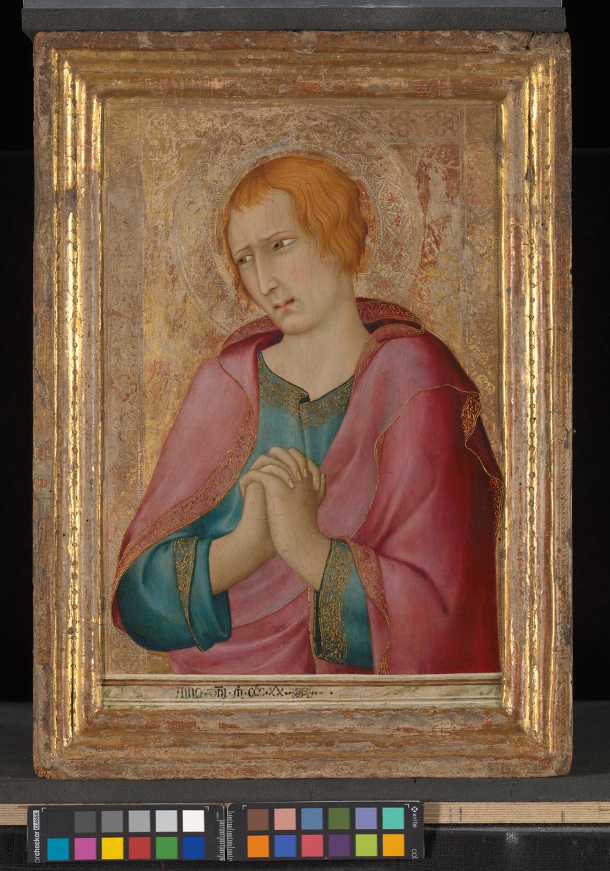 San Juan Evangelista, 1320 de Simone Martini