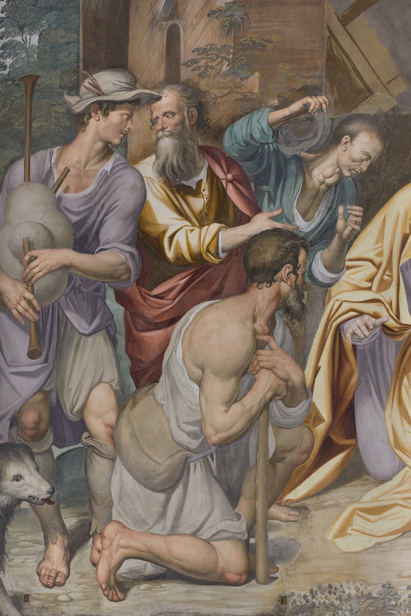 La adoración de los pastores, 1578-82 de Simone Veneziano Peterzano