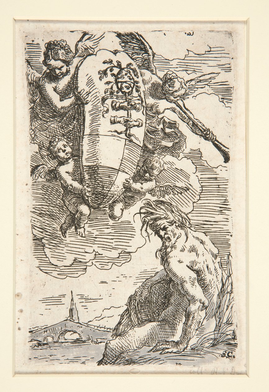 Frontispicio de Simone Cantarini