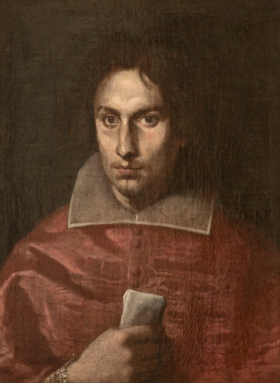 Retrato del cardenal Antonio Barberini de Simone Cantarini
