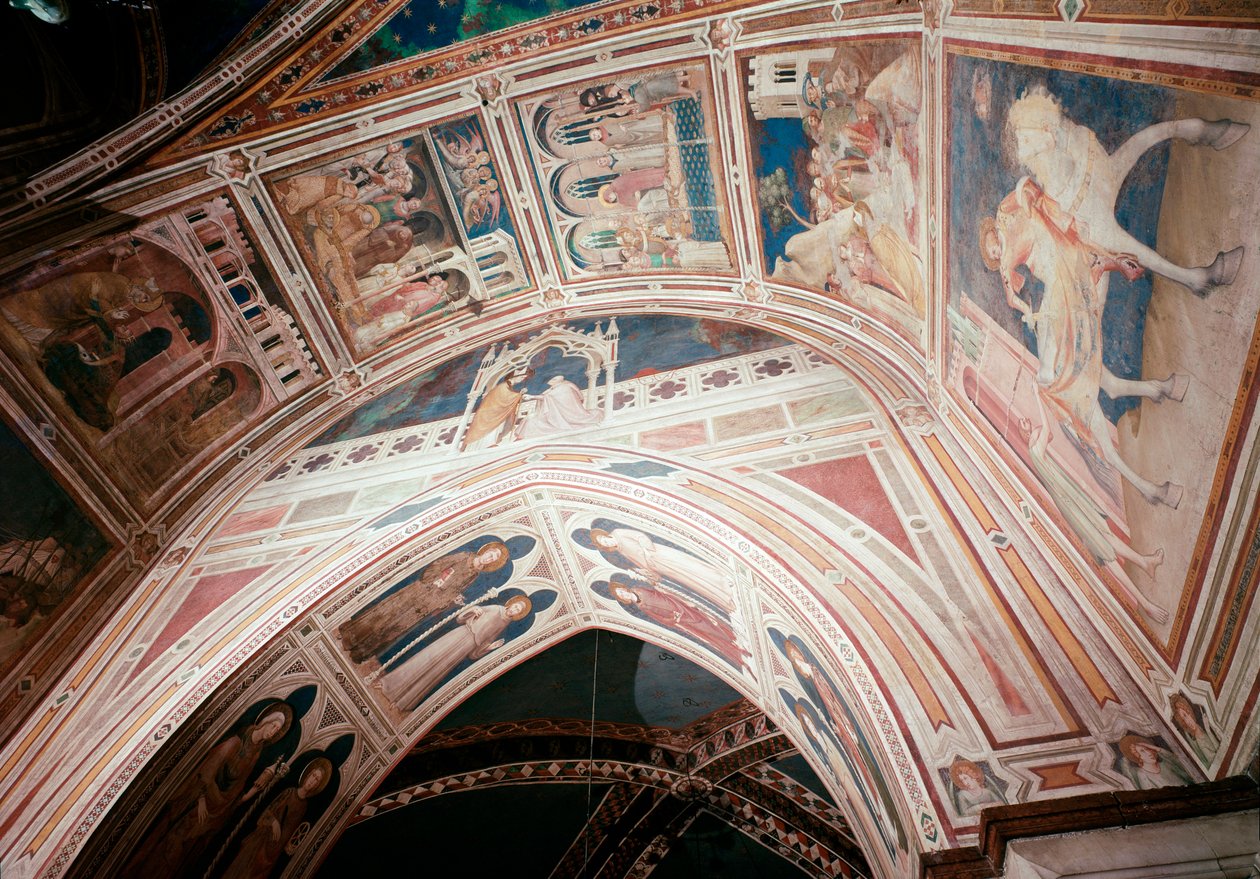 Episodios de la vida de San Martín de Simone Martini