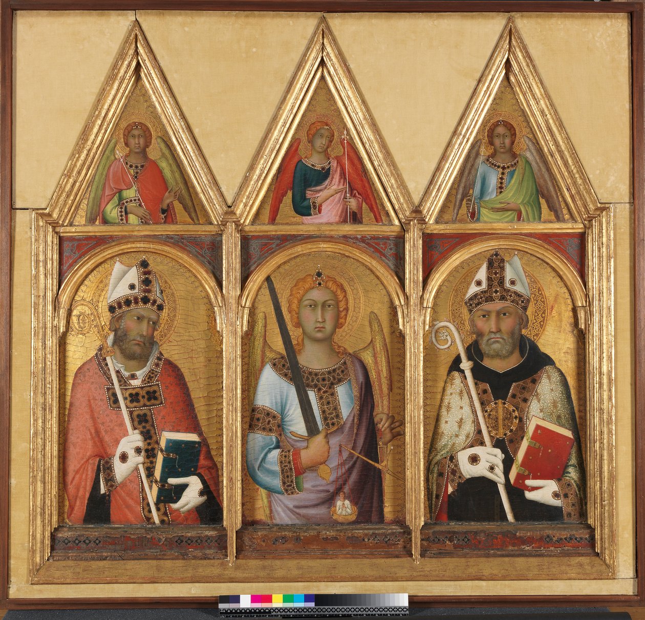 San Geminiano (detalle) de Simone Martini