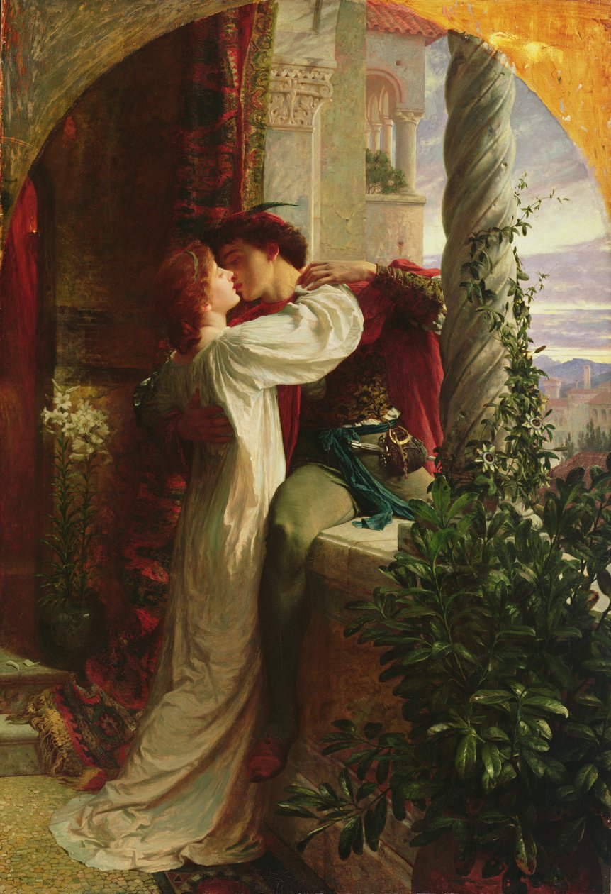 Romeo y Julieta, 1884 de Frank Dicksee