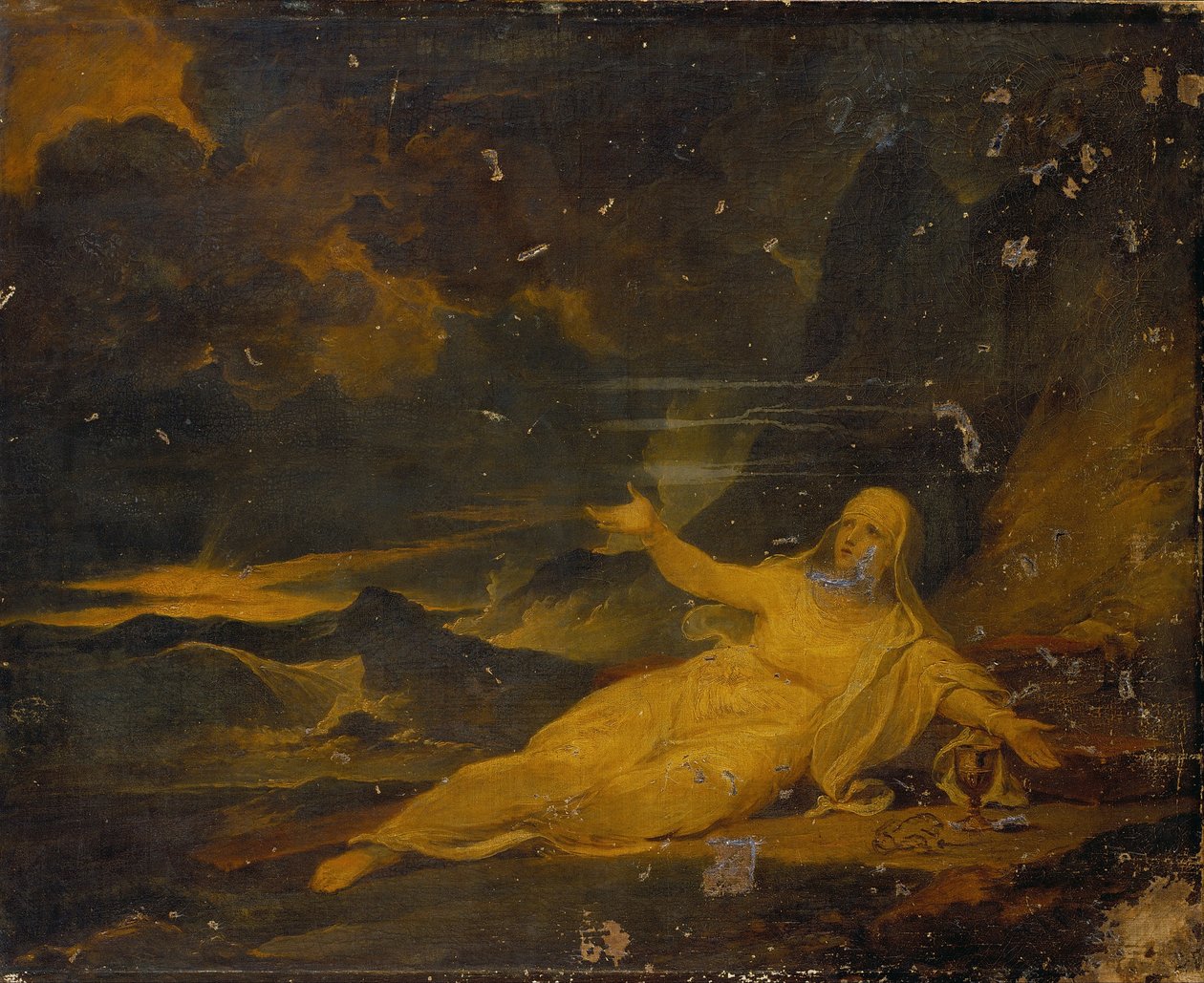 Religión en el desierto de Sir Peter Francis Bourgeois