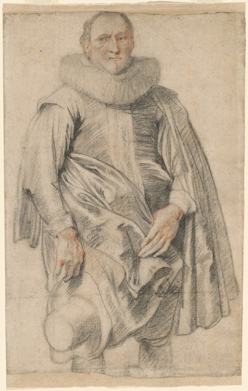Retrato de un Hombre de Pie de Sir Anthony van Dyck