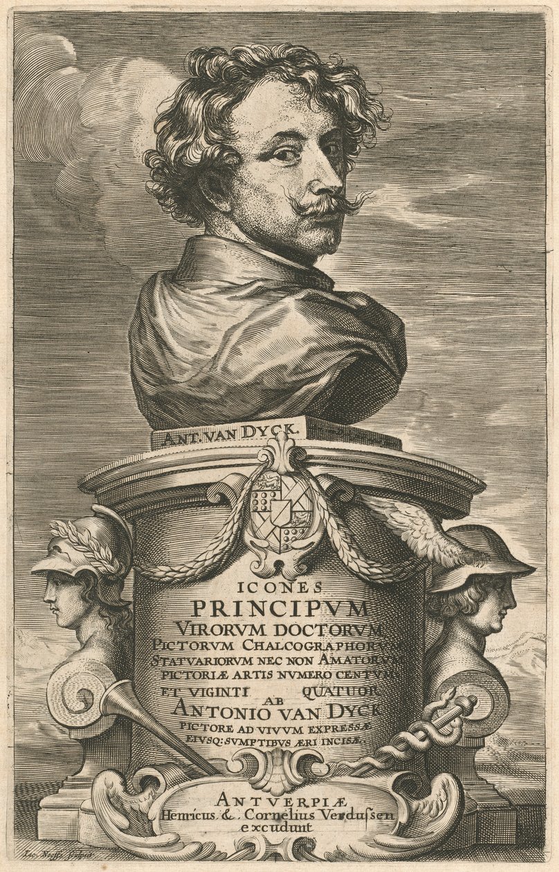 Autorretrato de Sir Anthony van Dyck and Jacobus Neeffs
