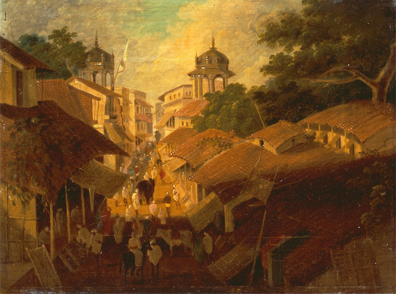 Calle en Patna de Sir Charles DOyly