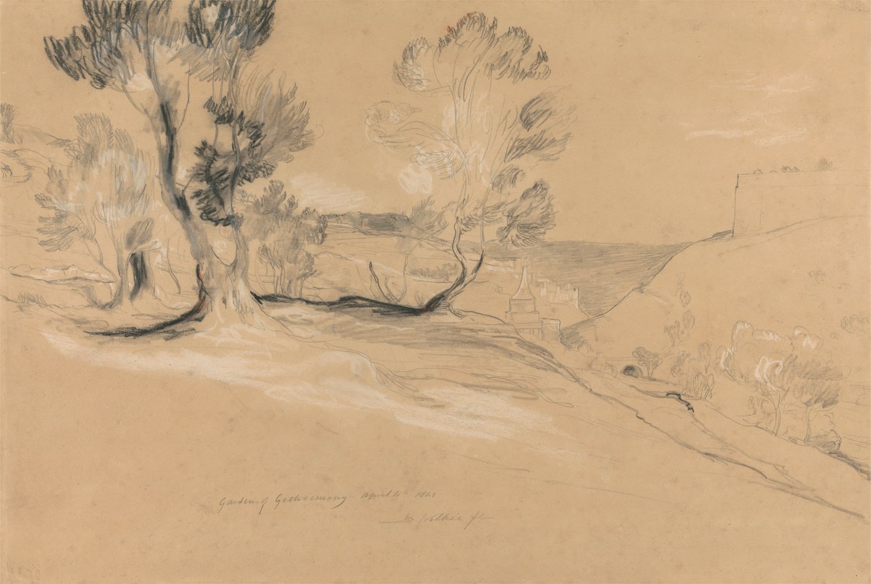 Huerto de Getsemaní de Sir David Wilkie