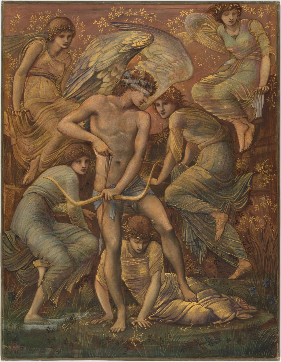 Campos de caza de Cupido de Sir Edward Burne Jones