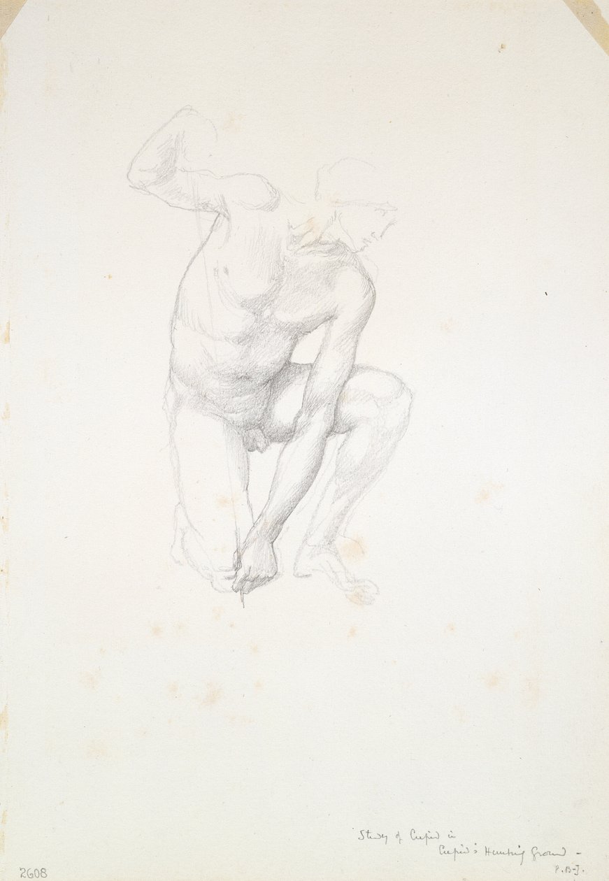 Estudio para Cupido de Sir Edward Burne Jones