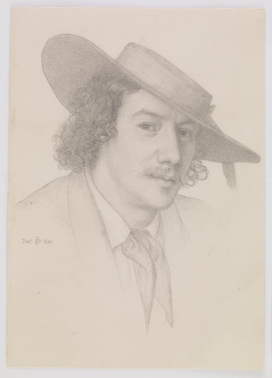 Retrato de Whistler de Sir Edward John Poynter