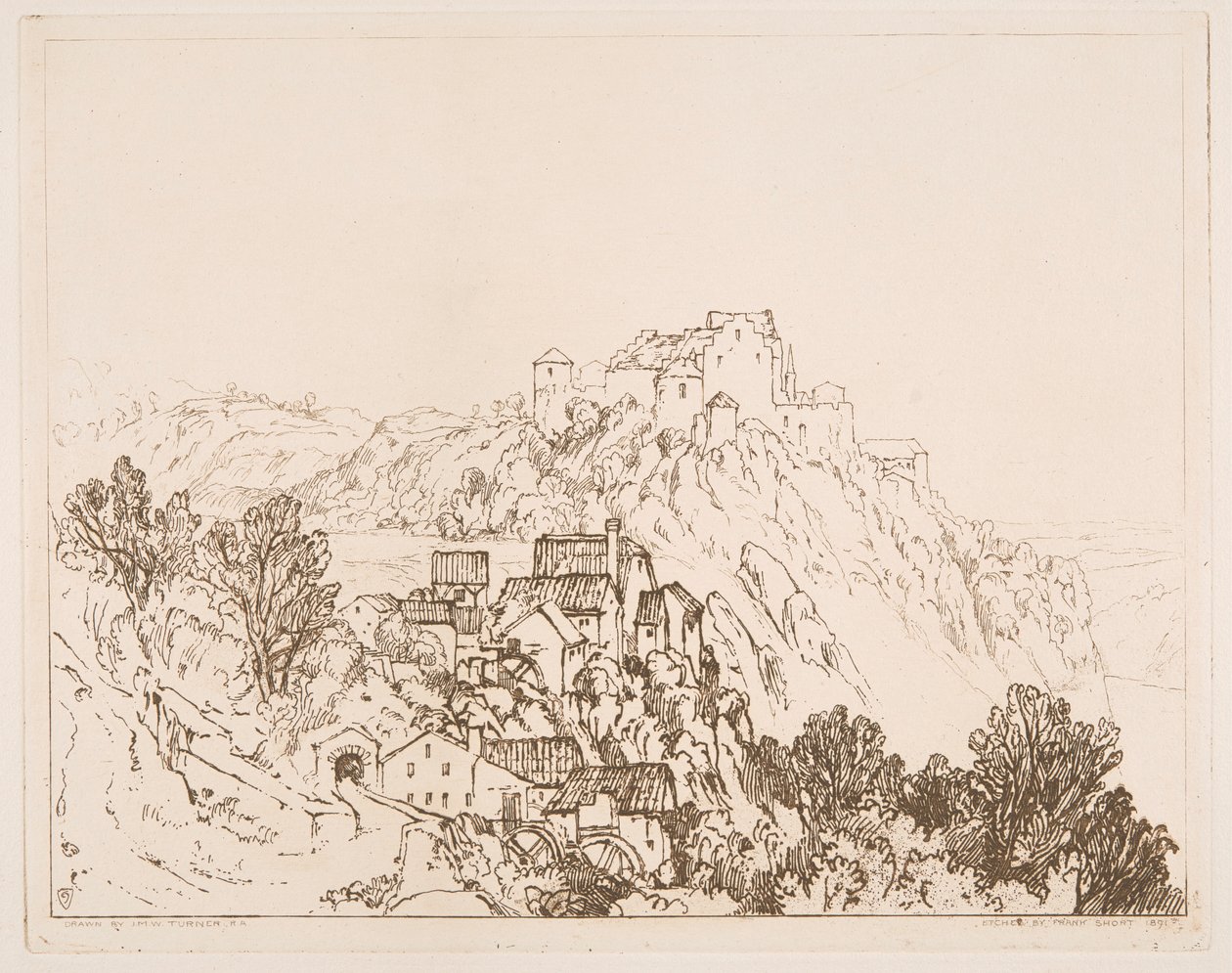 Cataratas del Rin, Schaffhausen de Sir Frank Short