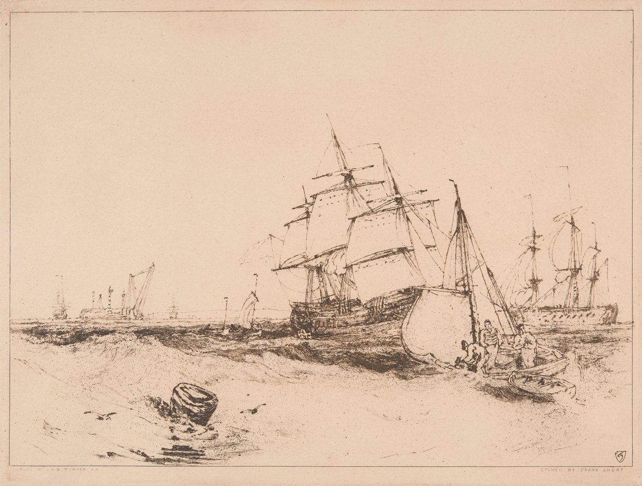 Navegación a la entrada del Medway, nº 2 de Sir Frank Short