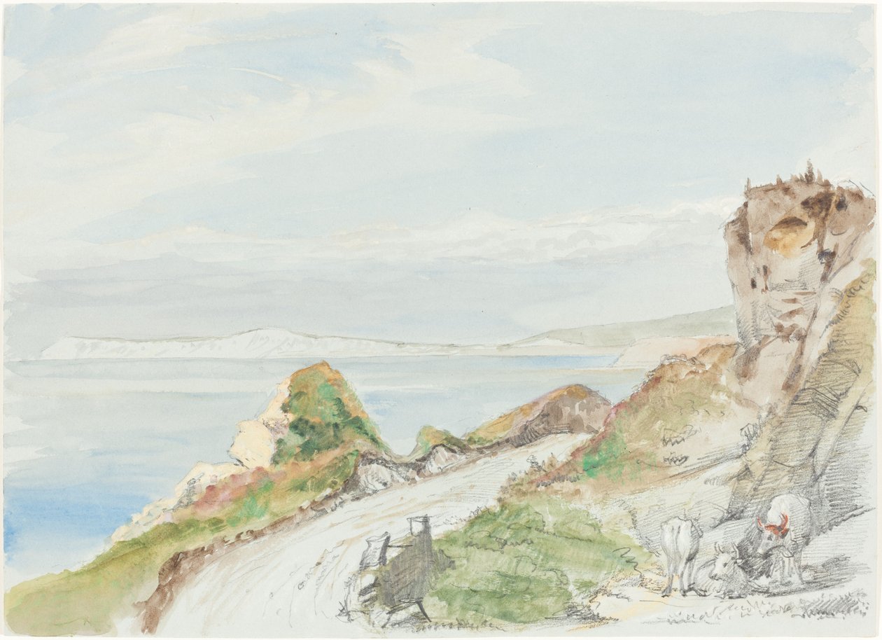 Bahía de agua dulce, Isla de Wight de Sir George Hayter
