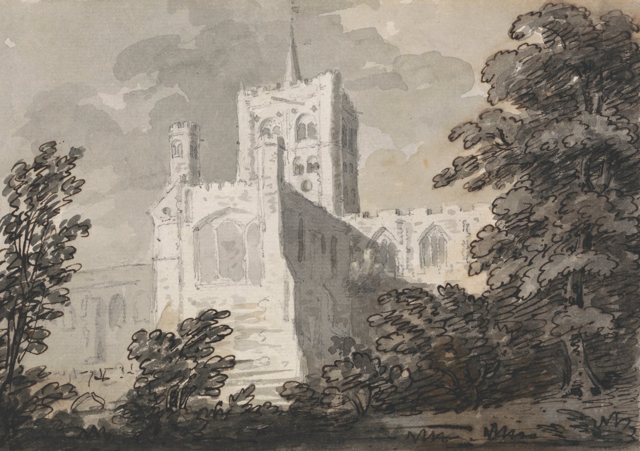 Iglesia abacial de St. Albans de Sir George Howland Beaumont seventh Baronet