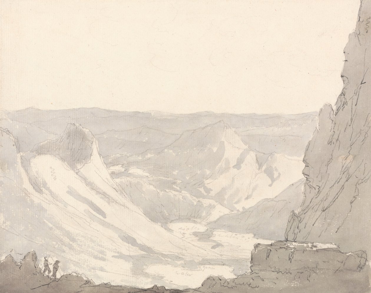 Ben Glog (Norte de Gales) de Sir George Howland Beaumont seventh Baronet