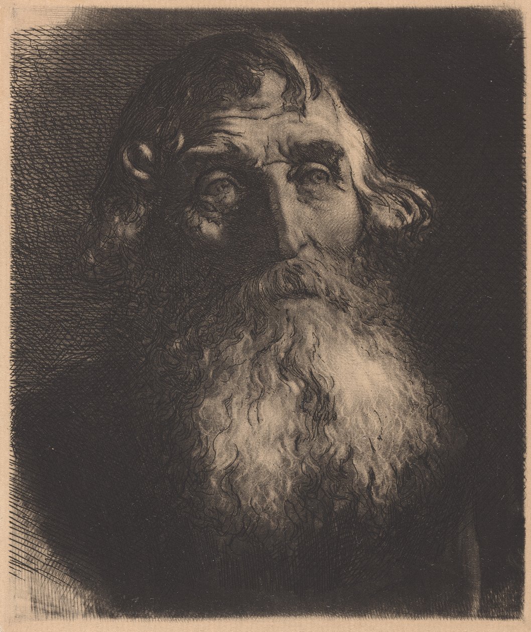 Anciano de Sir Hubert von Herkomer