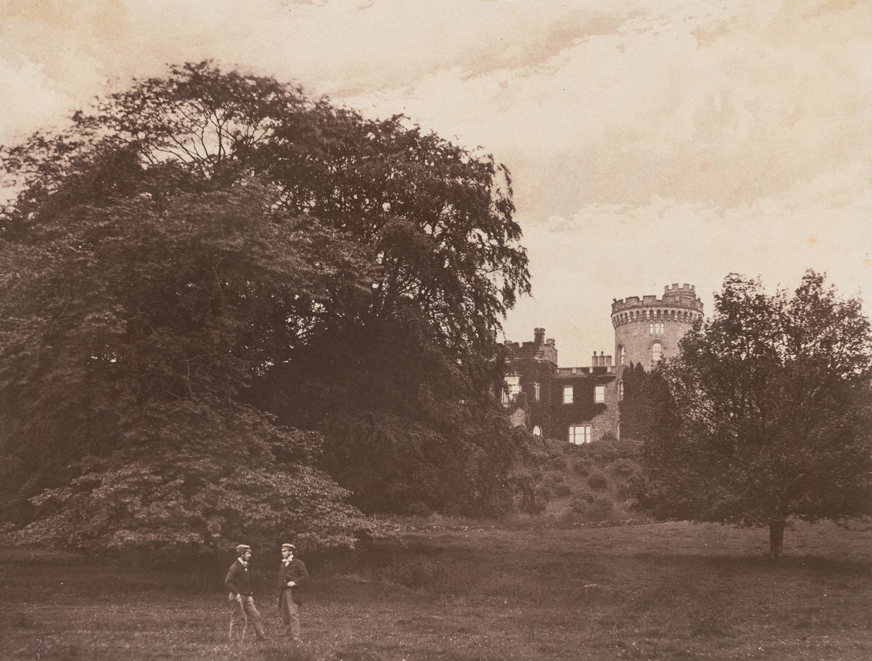 Castillo de Tullichewan, Vale of Leven, Escocia,1857 (foto) de Sir James Campbell of Stracathro