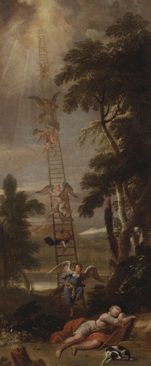 El sueño de Jacob de Sir James Thornhill