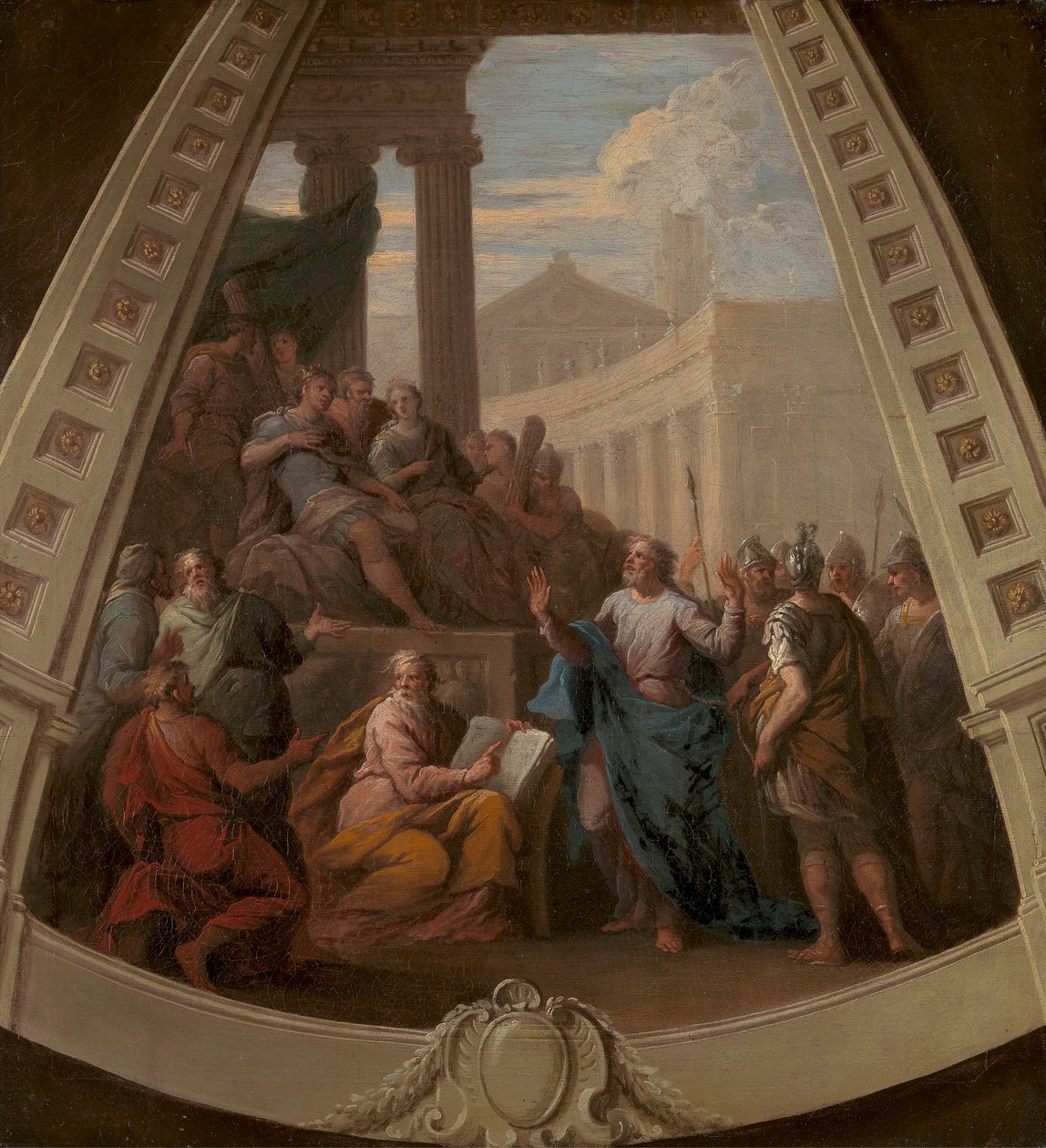 San Pablo ante Agripa de Sir James Thornhill