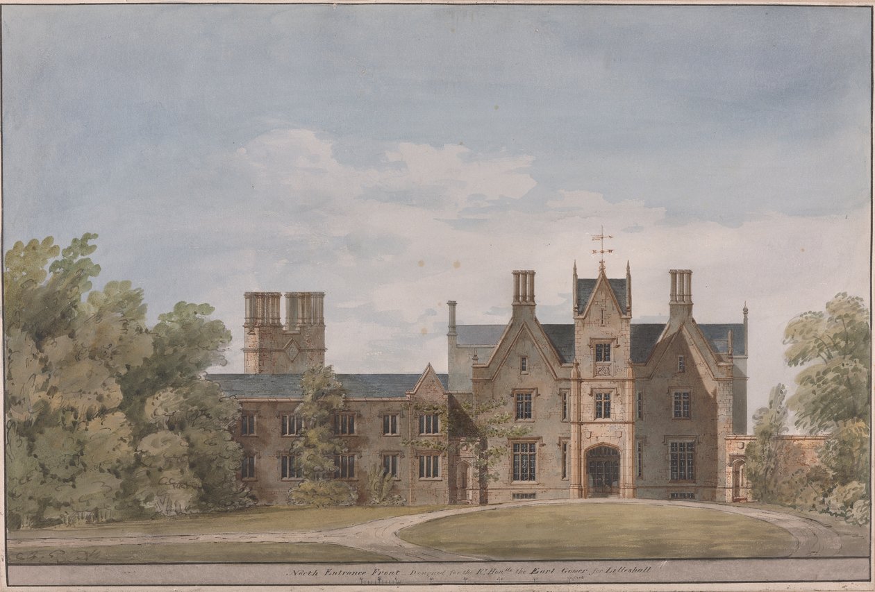Lilleshall, Shropshire: Entrada Norte de Sir Jeffry Wyatville