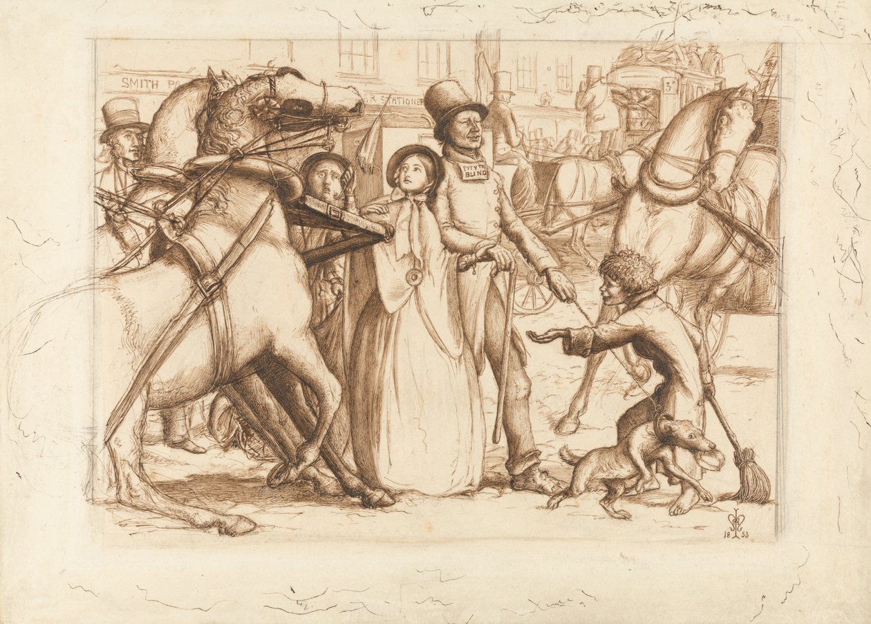 El ciego de Sir John Everett Millais