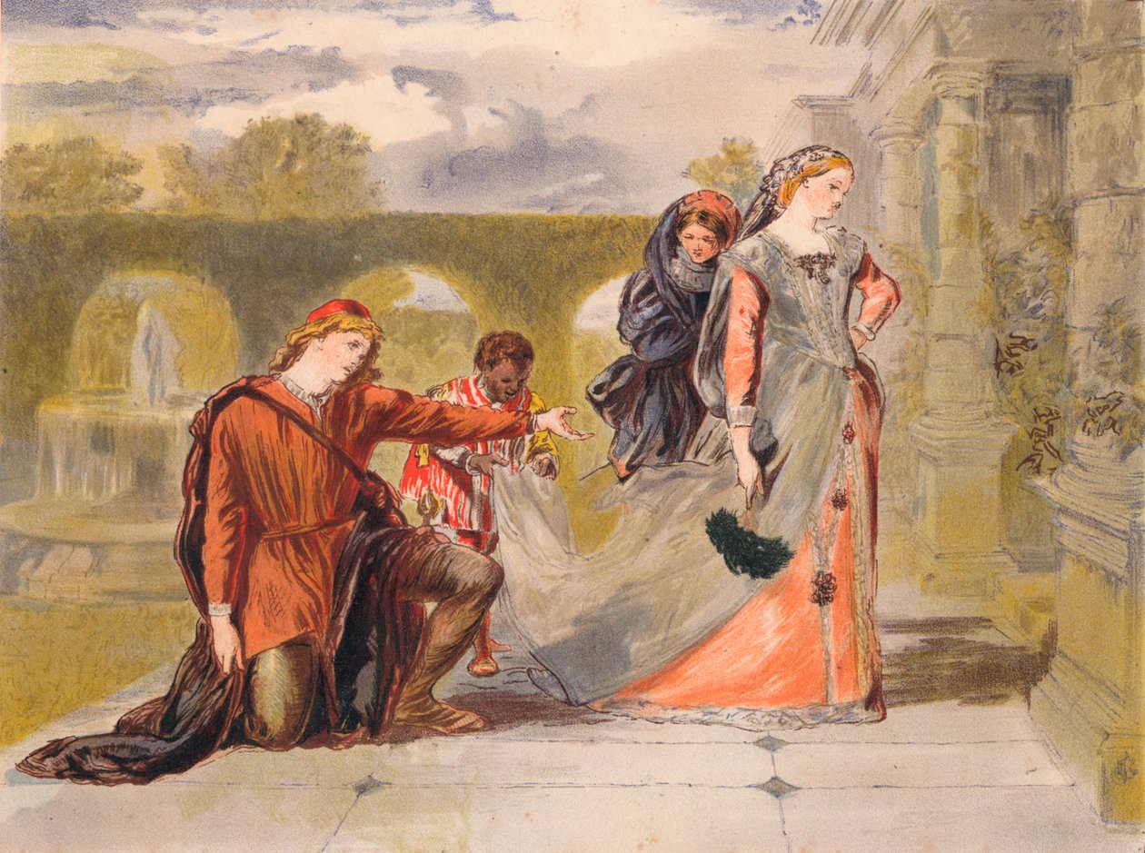 Ven muerte c1875 de Sir John Gilbert