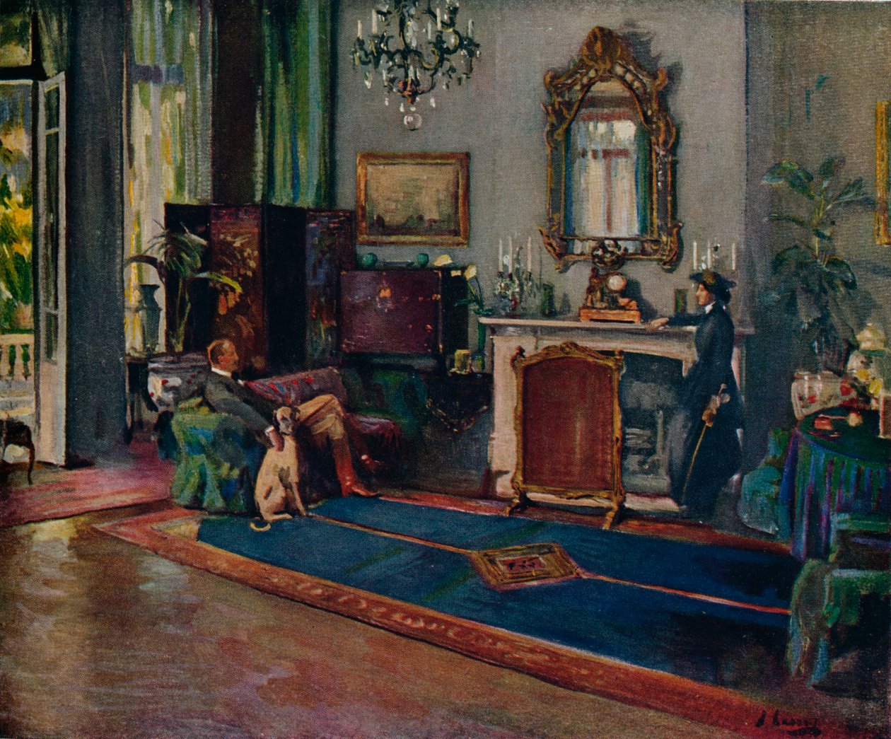 El galgo de Sir John Lavery