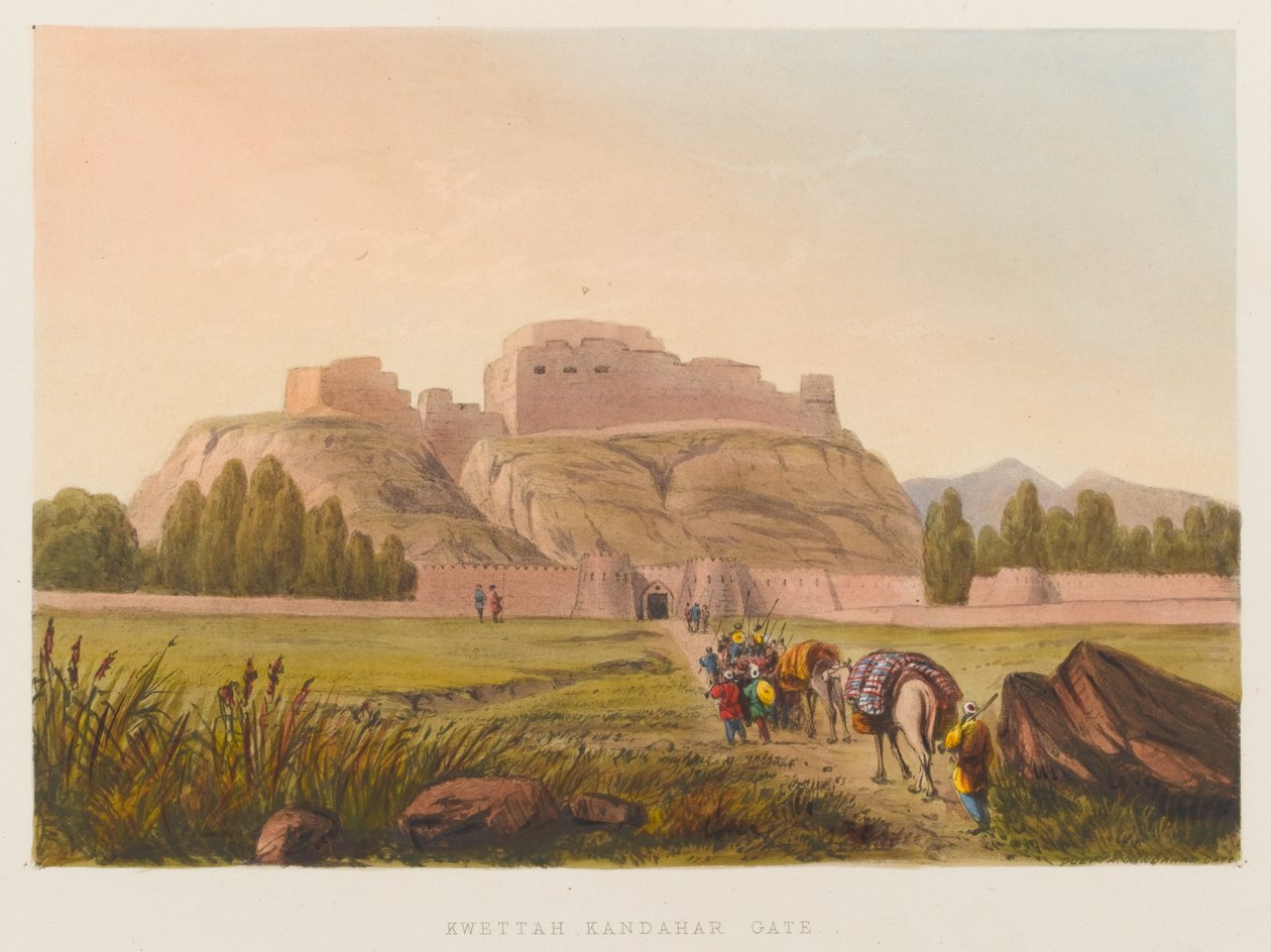 Puerta de Kwettah Kandahar de Sir Keith A. Jackson