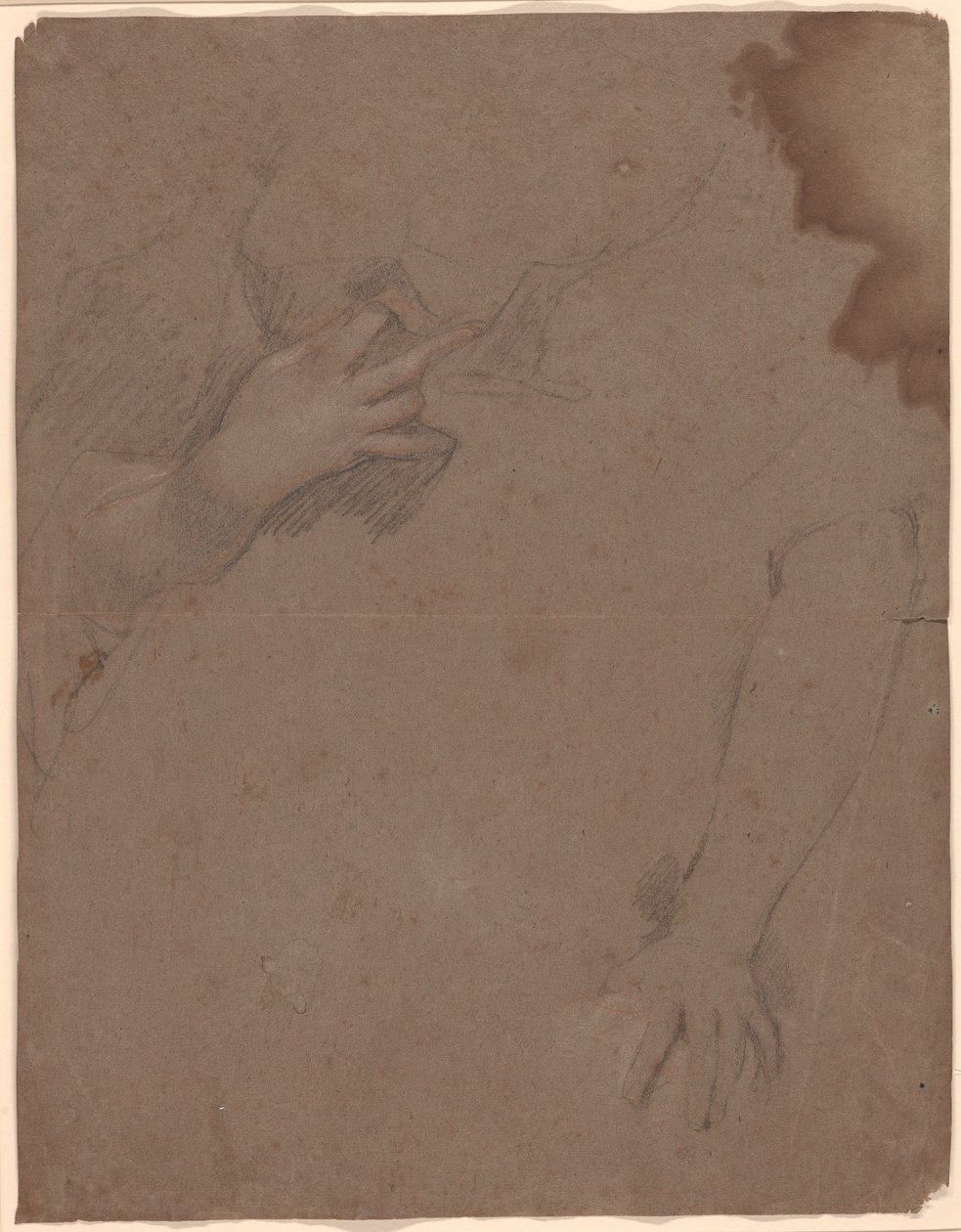 Dibujos de manos de Sir Peter Lely