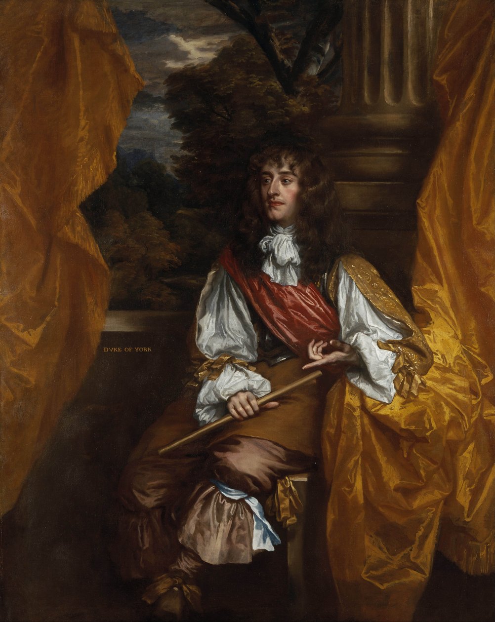 Retrato de Jacobo II de Inglaterra 1633-1701, 1661 de Sir Peter Lely