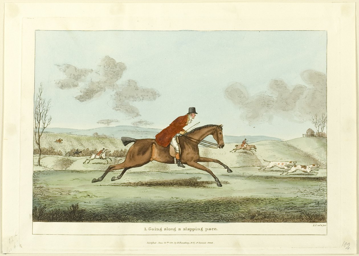 Going Along a Slapping Pace, placa uno de Indispensable Accomplishments de Sir Robert Frankland