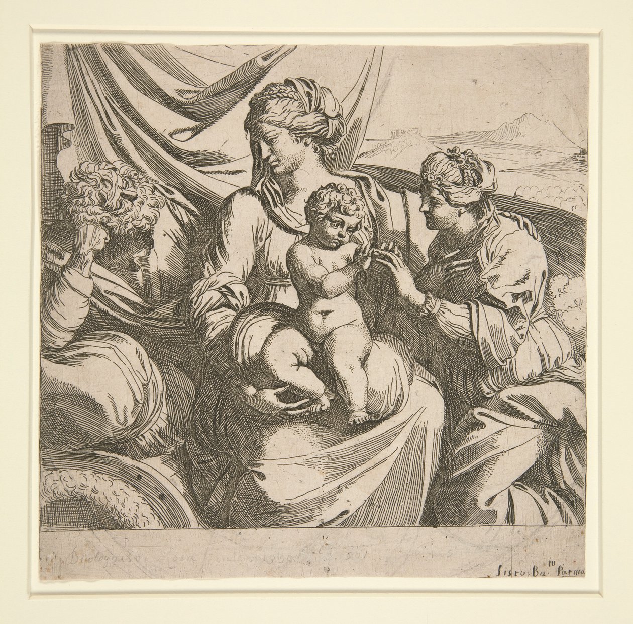 Matrimonio de Santa Catalina de Sisto Badalocchio
