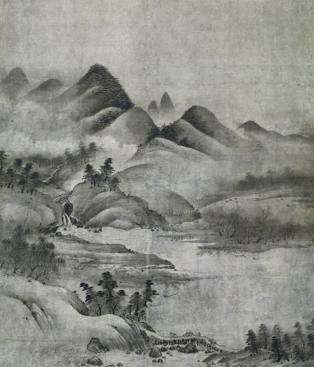 Paisaje, 1500-1525 de Soami