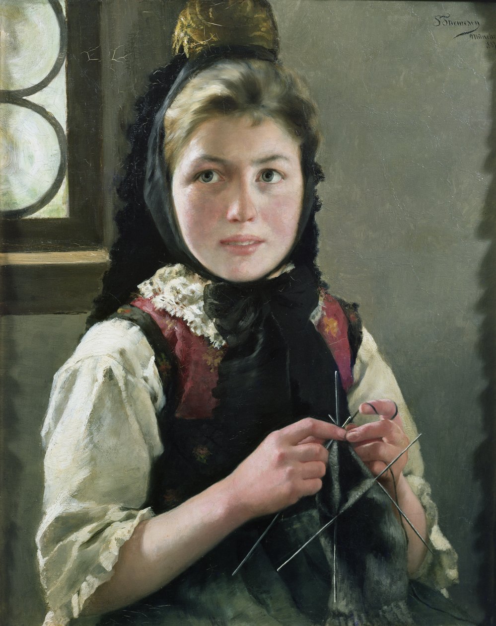 La campesina alemana de Sofie Thomesen Werenskiold