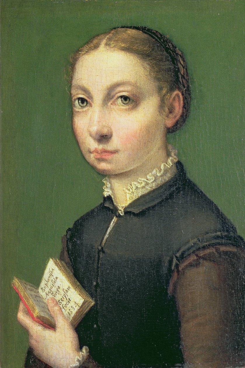 Autorretrato, 1554 de Sofonisba Anguissola