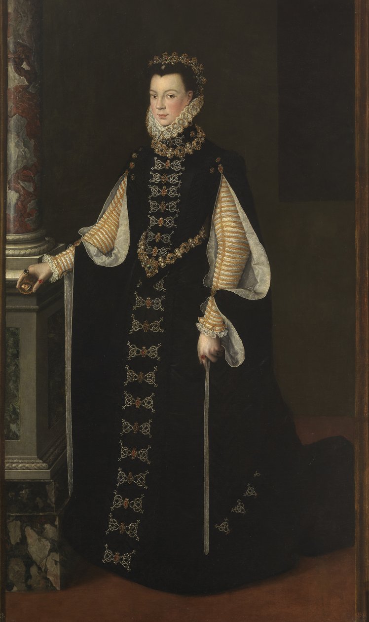 Isabel de Valois 1545-1568, Reina de España, 1561-1565 de Sofonisba Anguissola