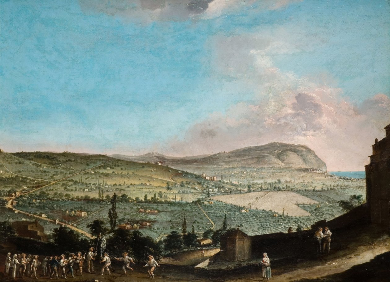 Paisaje italiano de Soloman Delane