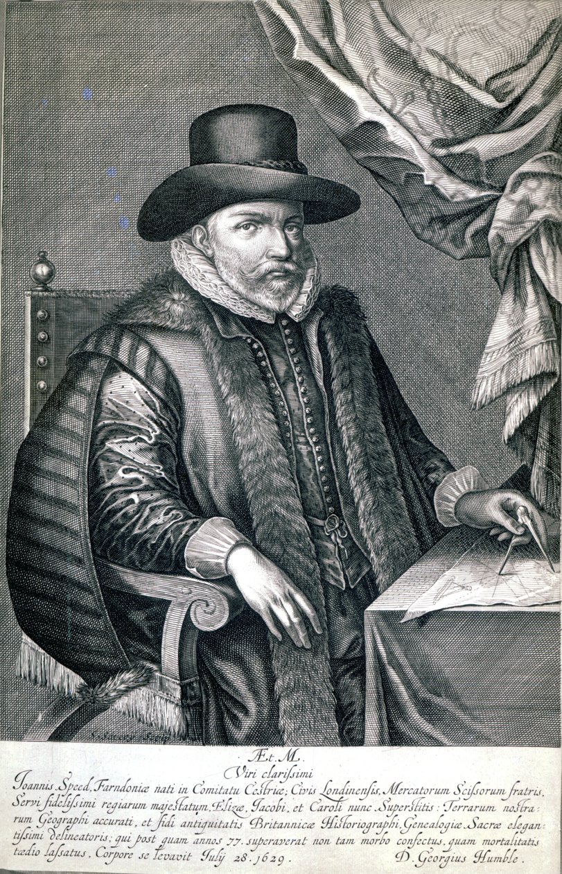 John Speed, publicado por George Humble, 1632 de Solomon Savery