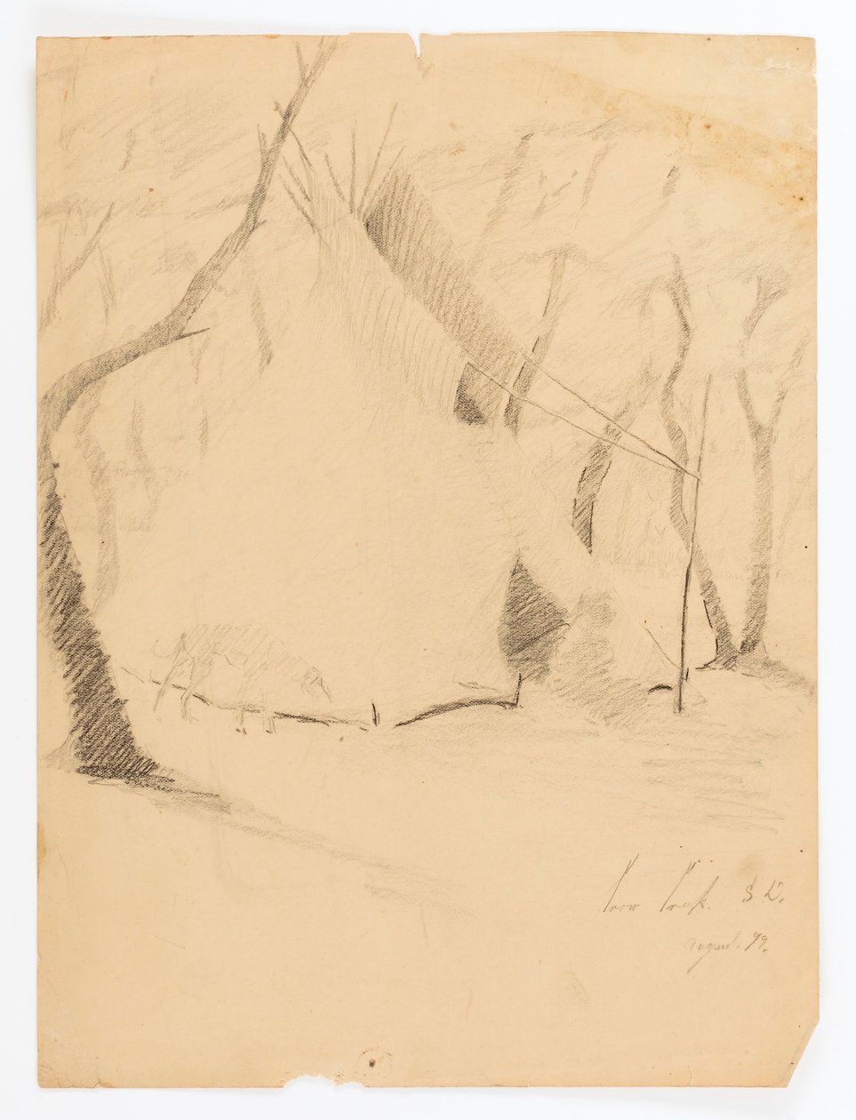 Crow Creek, S.D. de Solon H. Borglum