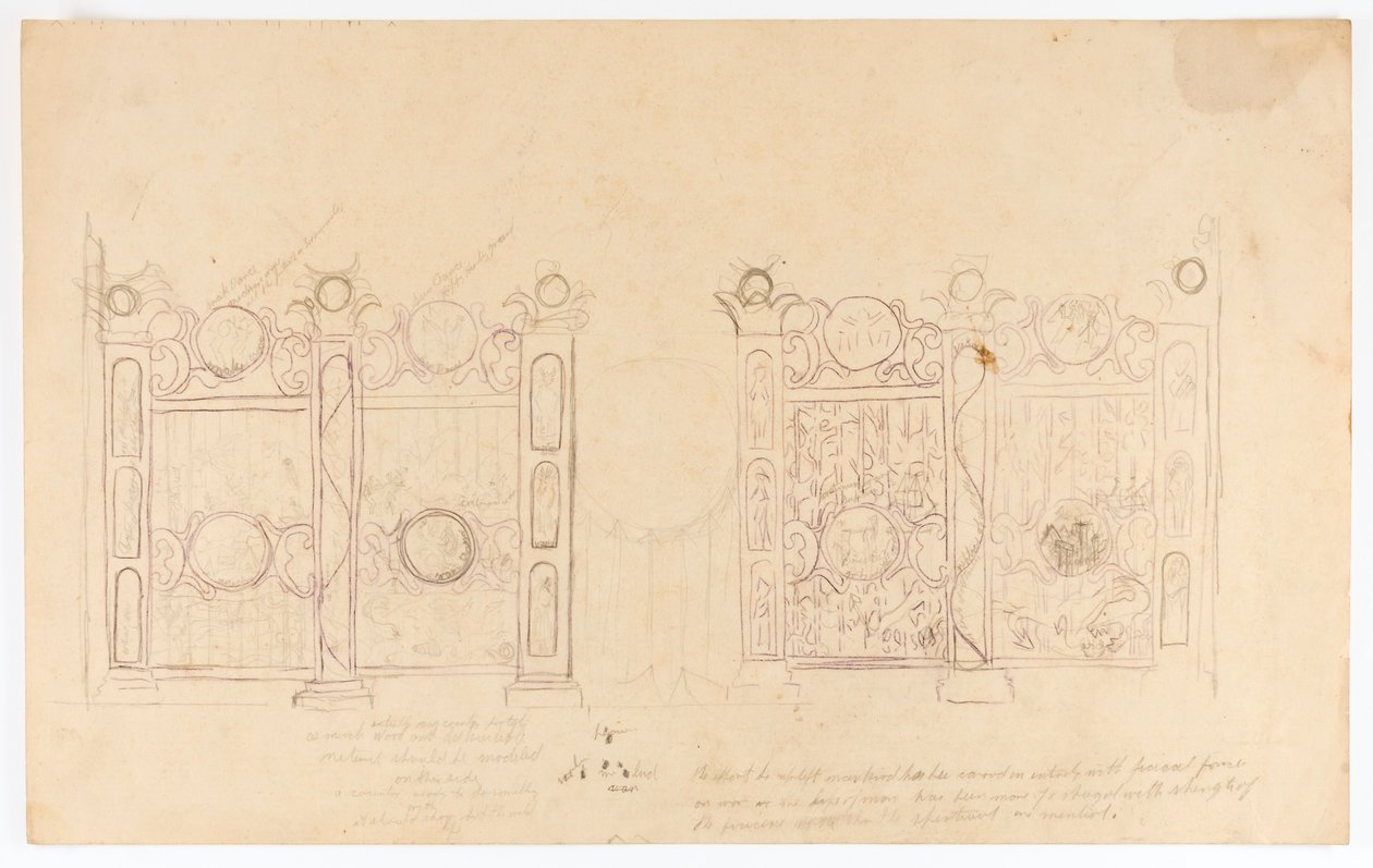 Estudio de la valla de Solon H. Borglum