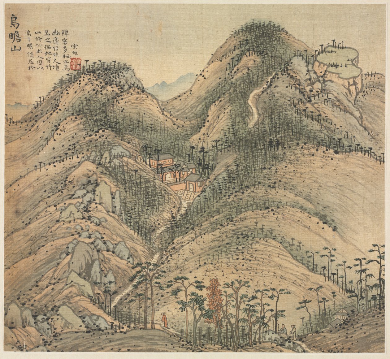 Monte Wuzhan, 1500s de Song Xu