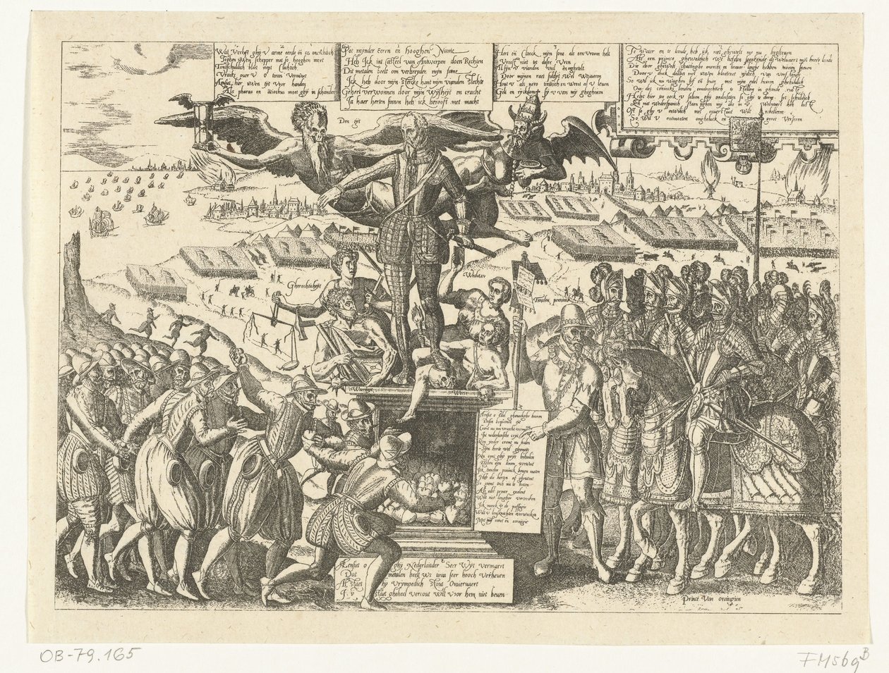 Reproducción del cartón de la estatua de Alba, 1571 de Sons, and Stewart, G. Waterston