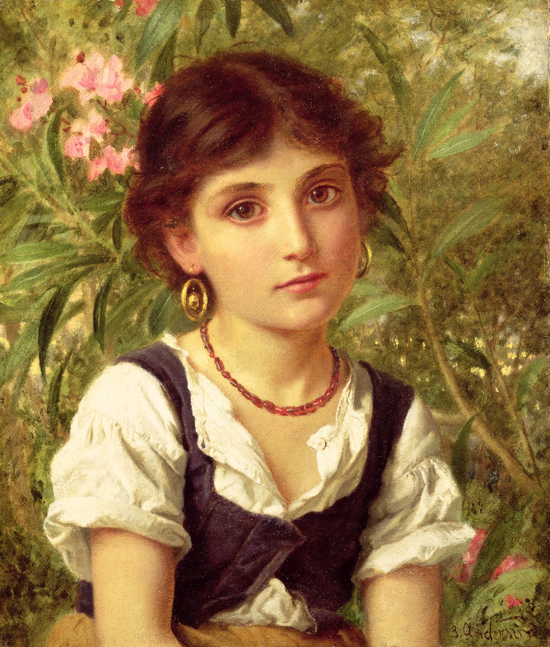Pensamientos lejanos de Sophie Gengembre Anderson