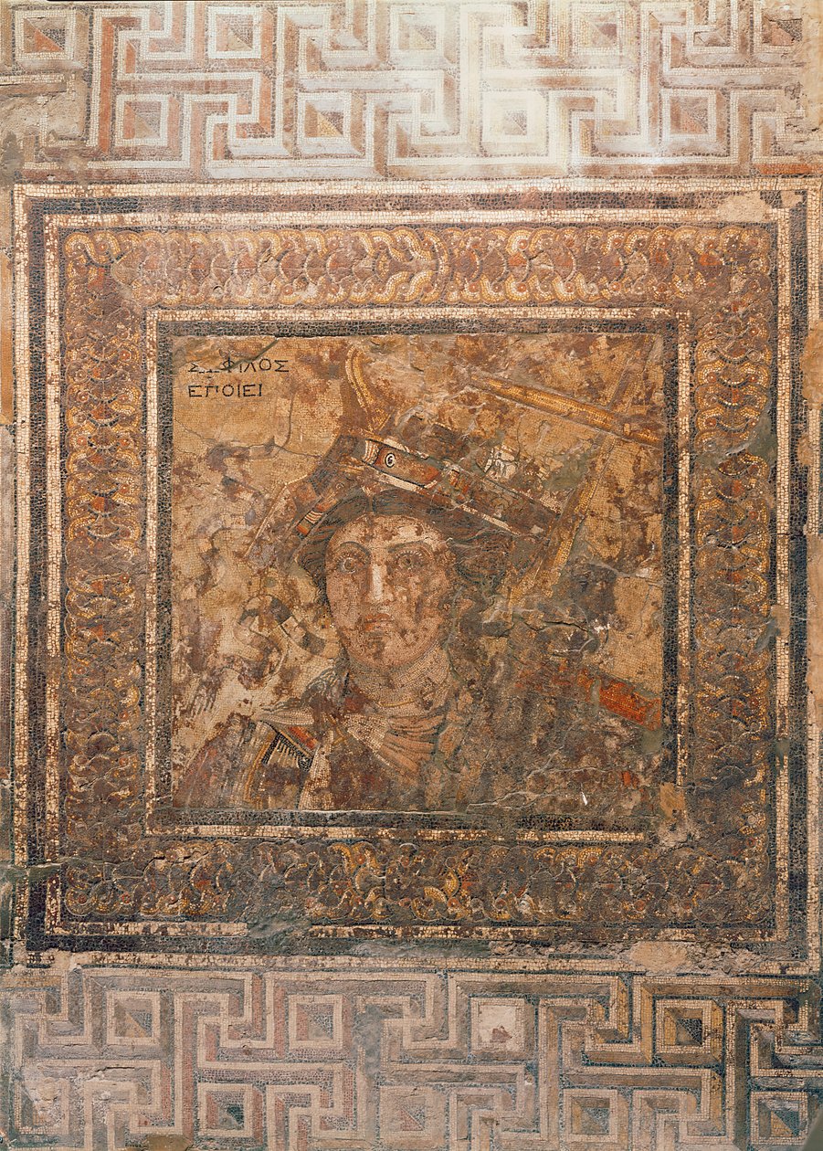 Personificación de la ciudad de Alejandría de Sophilos