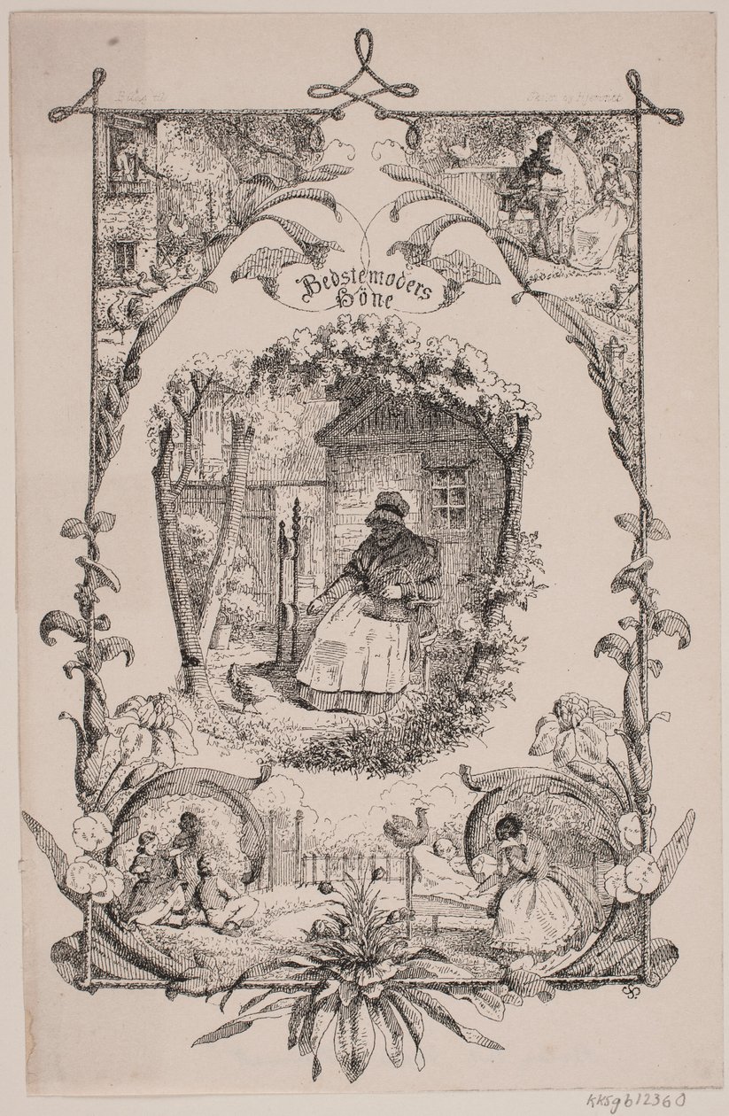 La gallina de la abuela. De J. C. Gerson: La escuela y el hogar, no. 2 de Sophus Schack