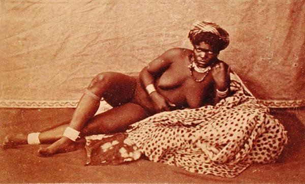 Una Cleopatra Zulú, c.1880 de South African School